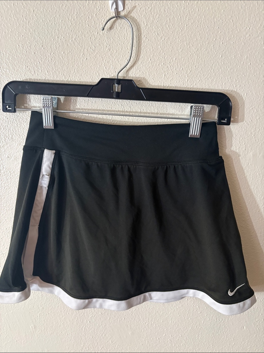 Nike Black Skort with White Trim